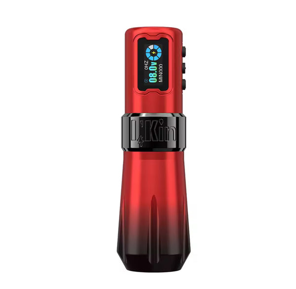 Inkin Rampage Direct Drive Wireless Tattoomaschine (Nadelhub 5,0 mm) - Rot