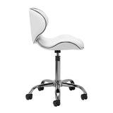 Gabbiano Kosmetikhocker 599 Weiß – Studio Hocker mit Komfort