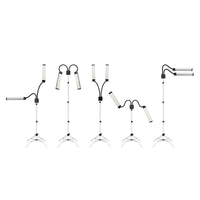 LED-Lampe für Wimpern und Make-up SILBER
