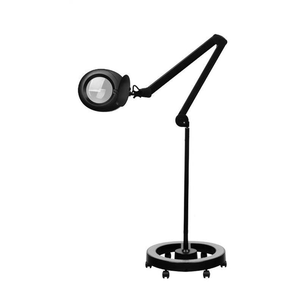 Lupenlampe mit Stativ  5D schwarze