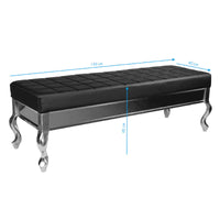 Wartezimmersofa F011 schwarz