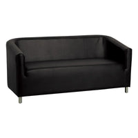 Wartezimmersofa M021 schwarz