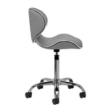 Gabbiano Kosmetikhocker 599 Grau – Studio Hocker mit Komfort