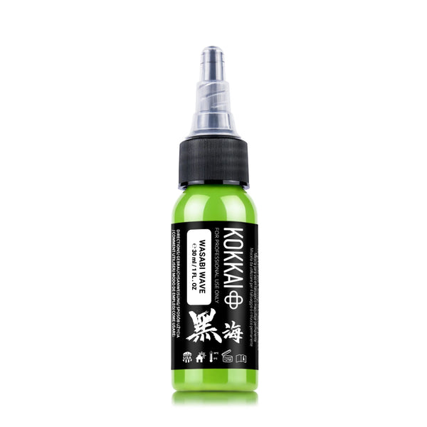 Kokkai Ink Tattoofarbe REACH -Wasabi Wave (15 ml)