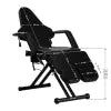 PRO INK 610 Tattoo-Stuhl Schwarz – Elektrisch höhenverstellbar | 63–76 cm
