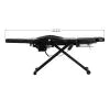 PRO INK 610 Tattoo-Stuhl Schwarz – Elektrisch höhenverstellbar | 63–76 cm