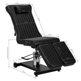 Tattoo Stuhl Pro  611 schwarz