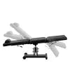 Tattoo Stuhl PRO INK 612 Schwarz – Hydraulisch, drehbar & verstellbar