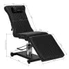 Tattoo Stuhl PRO INK 612 Schwarz – Hydraulisch, drehbar & verstellbar