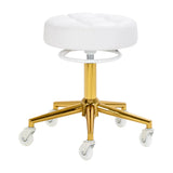 Hocker 54G Gold-Weiß