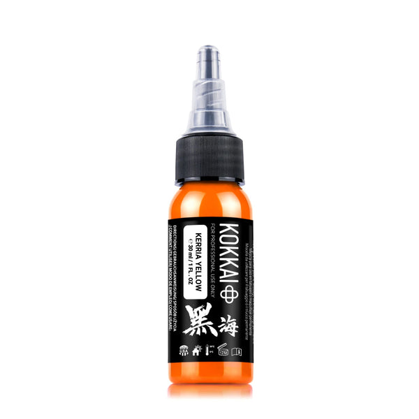 Kokkai Ink Tattoofarbe REACH - Kerria Yellow  (15 ml)