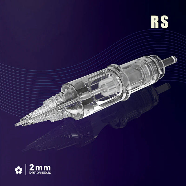 T&T Tattoonadeln Round Shader (20 Stück/Box) Capillary Cartridges *Preorder 08/25*