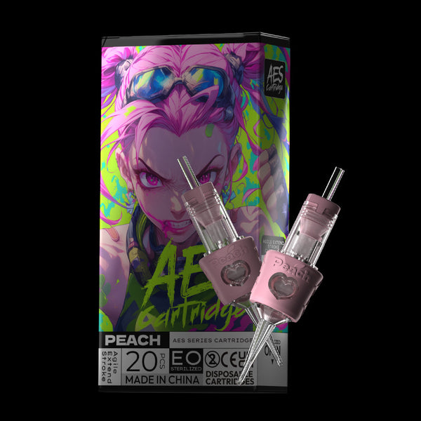 PEACH AES Cartridges | Tattoonadeln | Fine Line | High Quality