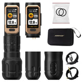Ambition Soldier Pro 520 Wireless Tattoo Maschine – 520 g·cm High Torque | Hub 2,2–4,2 mm 2 Akku