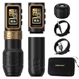 Ambition Epoch Max Wireless Tattoo Maschine – Einstellbarer Hub 1,0–5,0 mm 2 Akku