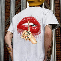 T-Shirt  Sexy Lippen White