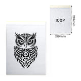 PHOMEMO -Tattoo -Transferpapier  für M08F/TP81/TP83/TP87 Tattoo Drucker A4 100 Blatt - AS Tattoo Supply 