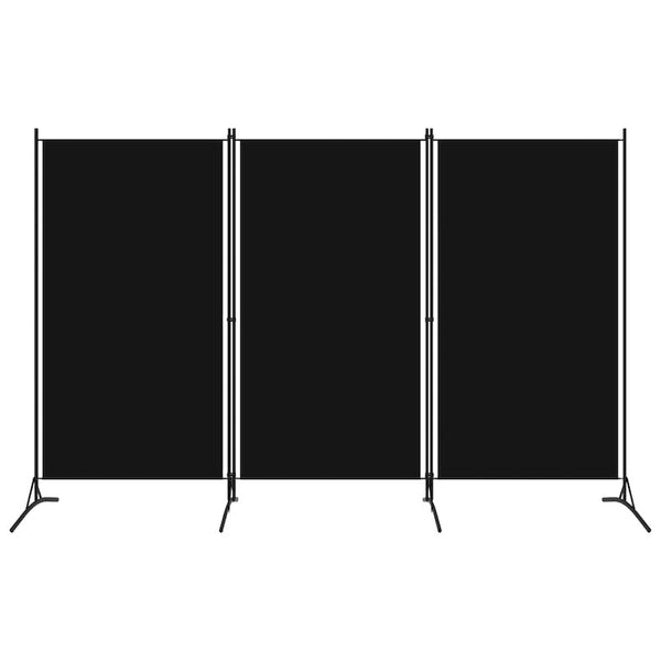 Raumteiler Schwarz 260x180 cm
