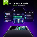 Phomemo M08F Plus kabelloser Tattoo-Schablonendrucker mit Touchscreen