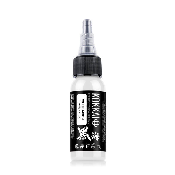 Kokkai Ink Tattoofarbe REACH -  White Moon (15 ml)