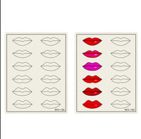 Lippen Skin Silikon Lippen Pad Haut PMU Microblading