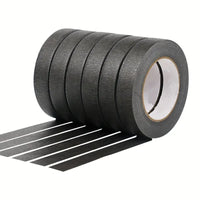Schwarzes Pflaster / Tape - 23 mm x 20m / Kreppband Schwarz/ Klebeband