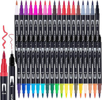 36x Dual Brush Pen Set Pinselstift