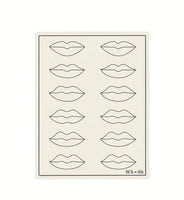Lippen Skin Silikon Lippen Pad Haut PMU Microblading