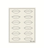 Lippen Skin Silikon Lippen Pad Haut PMU Microblading