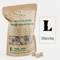 ECO TAT ÖKO Einweg Farbkappen, Tintenbecher S | M | L | 200stk