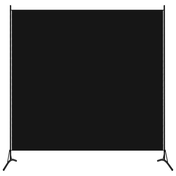 Raumteiler Schwarz 175x180 cm 1-tlg.