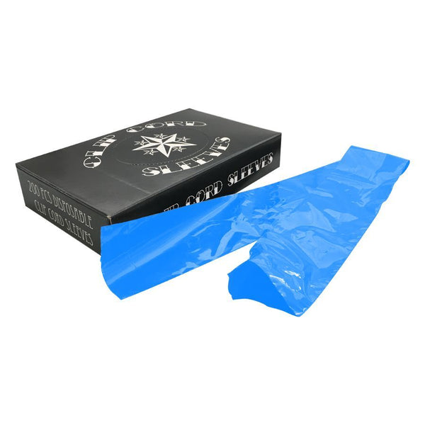 Clip Cover Sleeves Blue 200 Stück