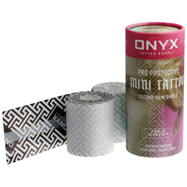 Onyx |Tattoo Folie Second Skin | Tiny Tatz 2x 7,5cm x 10m