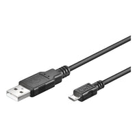 Ladekabel USB A zu Micro USB Kabel 1m Black
