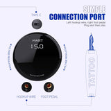 MAST Circle Digitales OLED Tattoo Netzteil – Einstellbare Spannung