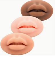 Übungshäute aus Silikon für die Lippen für Permanent Make-up, 5D-Trainingsformen für Tattoo-Lippen