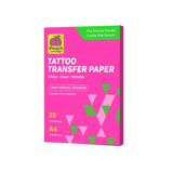 PEACH Thermal Transfer Paper – Tattoo Transferpapier A4 | Pink o. Purple