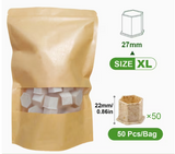 ECO TAT ÖKO Einweg Farbkappen, Tintenbecher S | M | L | 200stk-50stk