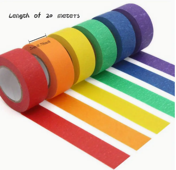 Kreppband Klebeband Malertape extra stark klebend 20mm x 20m