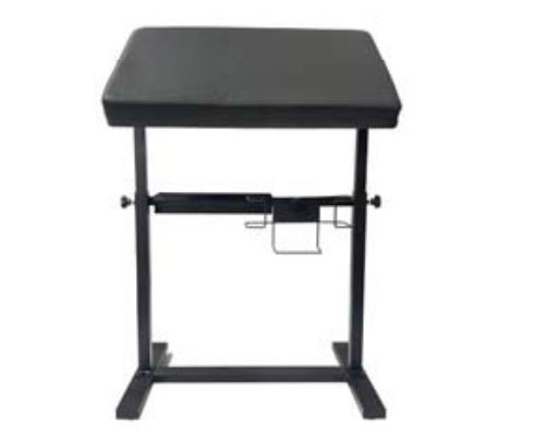 Tattoo Armlehne Armrest mit Handschuh und Farbhalter Black XL