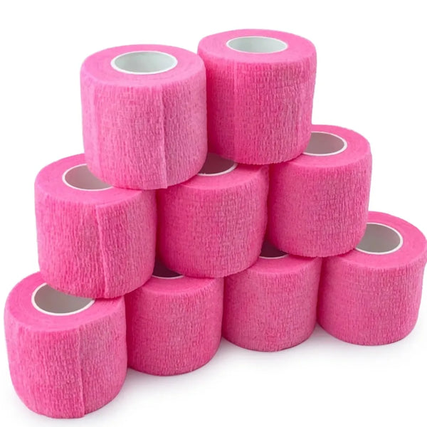 GRIFF BANDAGEN Tape Fixierbinden 5cm x 4,5m Rolle PINK
