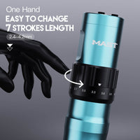 Dragonhawk Wireless Tattoo Pen Machine Fold 2 mit 7 Hublänge