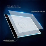 A3 LED Kopierbrett Licht Tracing Box Ultra-Dünn Einstellbare USB Power LED Trace Light Pad Für Tattoo Zeichnung