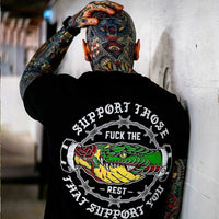 Únterstützung T-Shirt Black