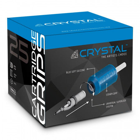 Crystal Einweg-Patronengriffe - 25 mm - Schachtel mit 15 Stück