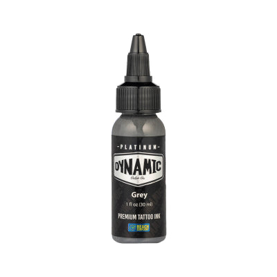 Platinum von Dynamic Tattoo Ink - Grau/Grey 30 ml