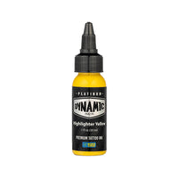 Platinum by Dynamic Tattoo Ink - Highlighter Gelb 30 ml