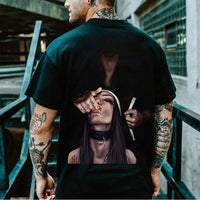 T-Shirt  Unholy Nun Black
