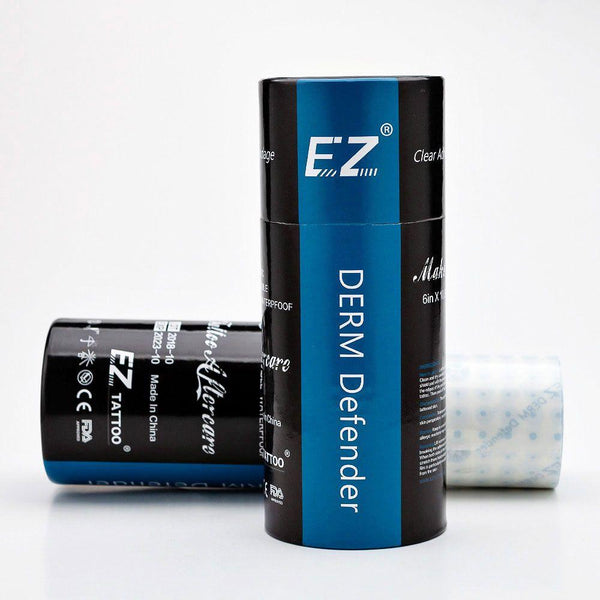 EZ DERM DEFENDER ROLLE 15 CM X 10 M Tattoo-Film Wundverband Hypoallergen