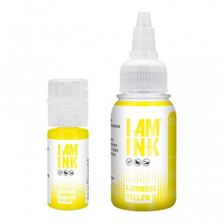 I AM INK - True Pigments - Luminous Yellow 30ml